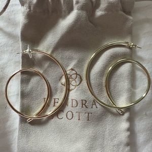 Kendra Scott Gold Hoops